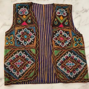 Vintage Patterned Vest